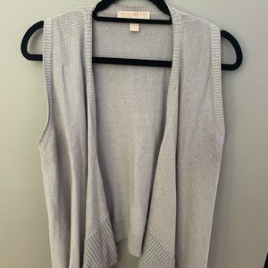 Michael kors vest cardigan size medium